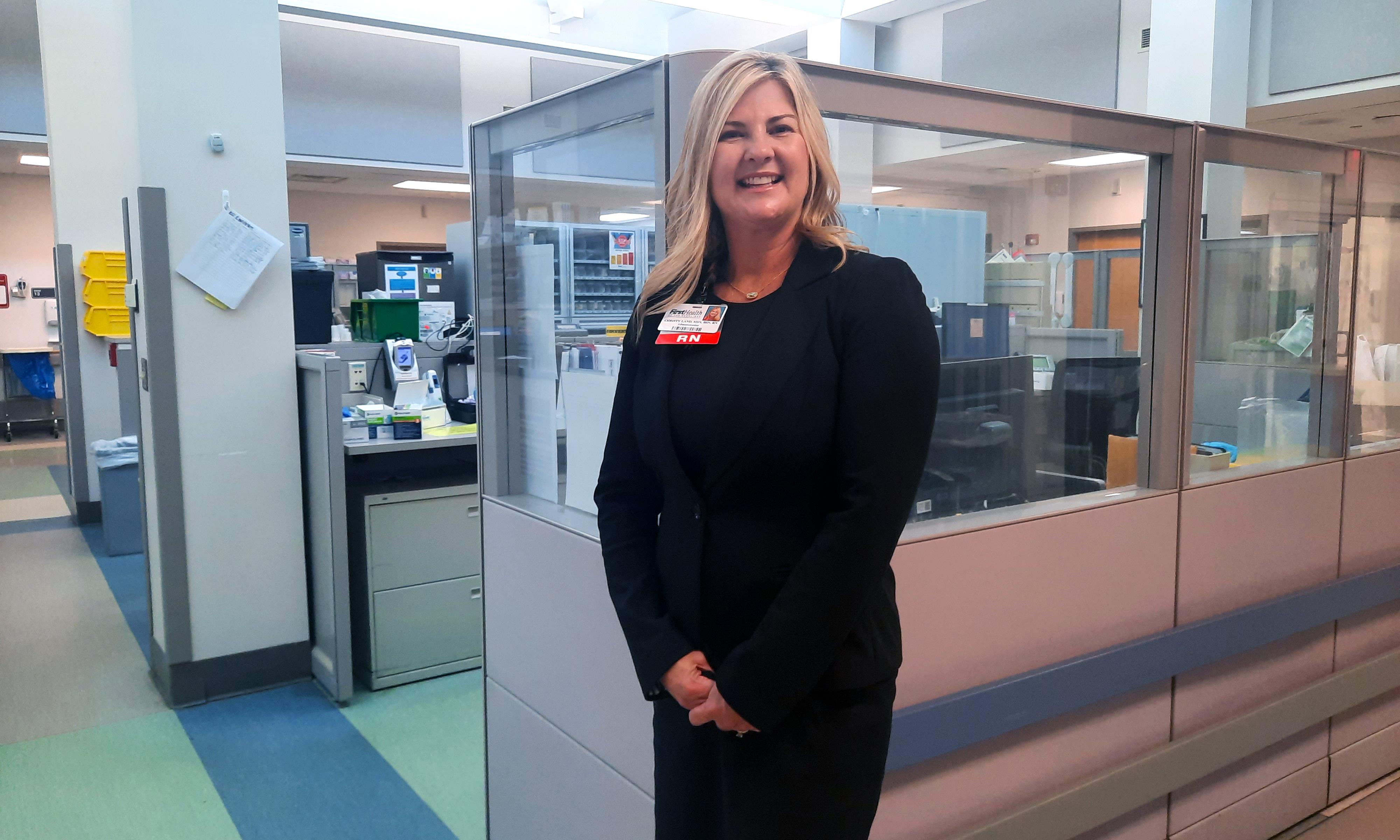 Christy Land at work